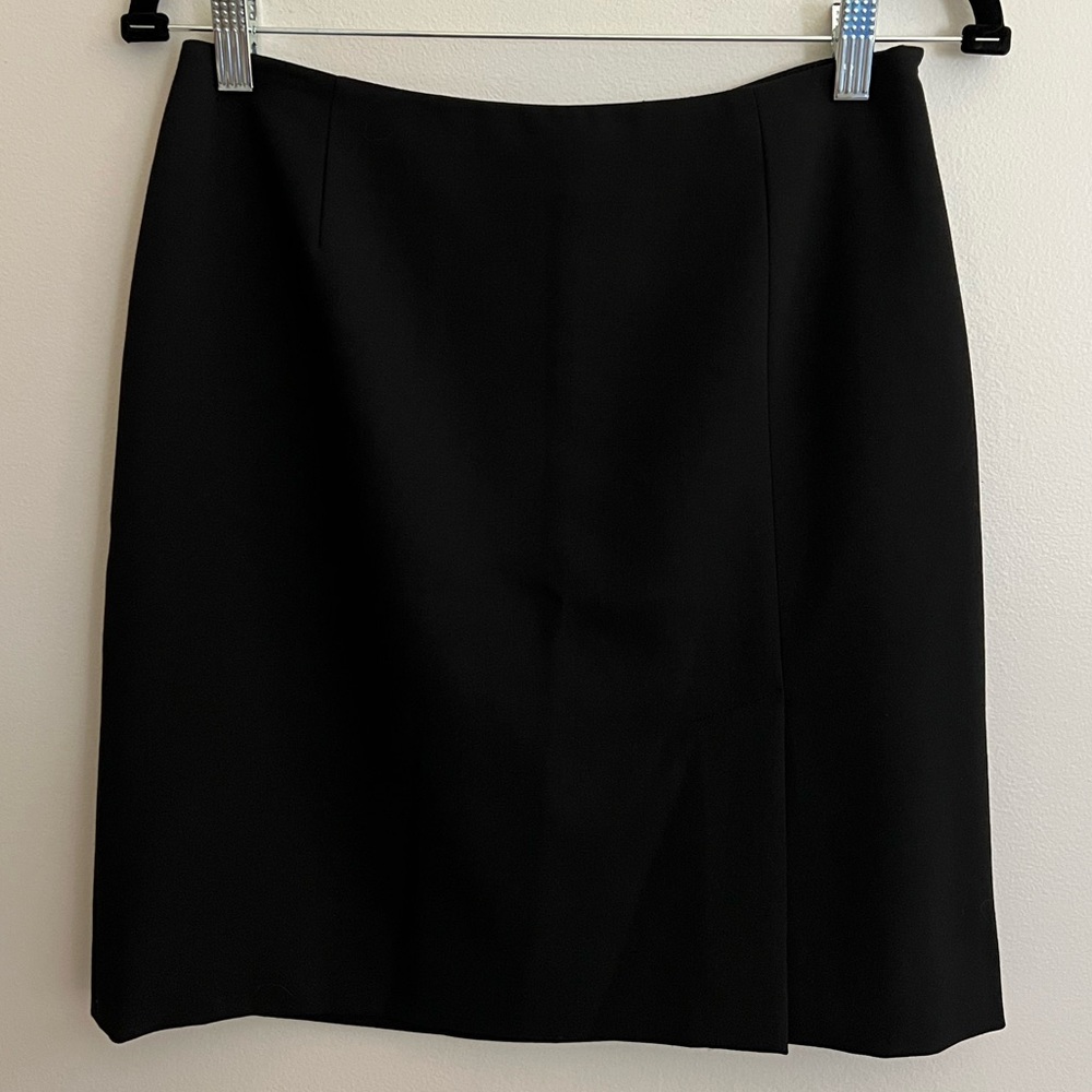 I.N.C. International Concepts Petite Black Mini Skirt Size 4P